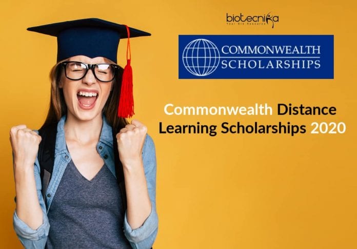 Commonwealth Distance Learning Scholarships