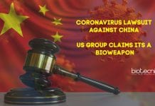 Coronavirus Lawsuit Against China Worth $20 trillion – US Group Claims Its A Bioweapon Coronavirus Lawsuit Against China