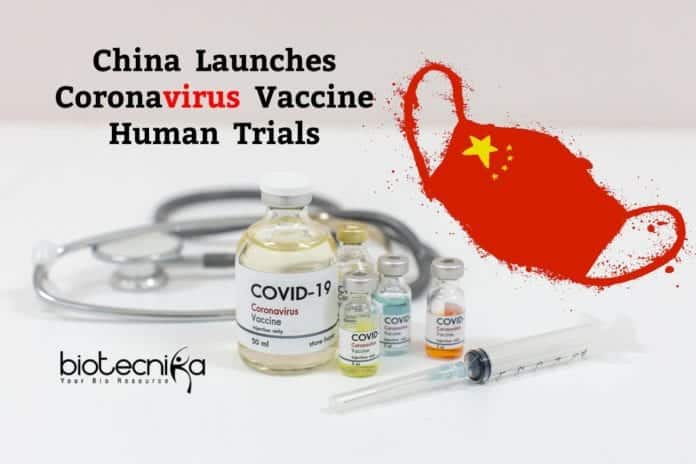 Coronavirus Vaccine Human Trials