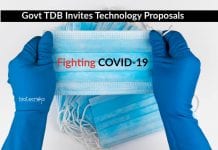 Govt TDB Invites Technology Proposals For Fighting COVID 19 Fighting COVID-19