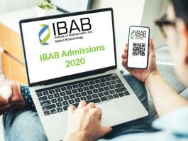 IBAB Admissions 2020