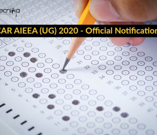 ICAR AIEEA (UG) 2020
