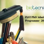INST PhD Admission August 2020 Announced - Application Details