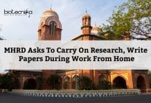 Amid Coronavirus Outbreak, MHRD Asks To Carry On Research, Write Papers During Work From Home MHRD Gives Work from home