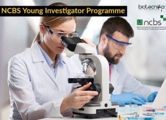 NCBS Young Investigator Programme – Applications Invited NCBS Young Investigator Programme