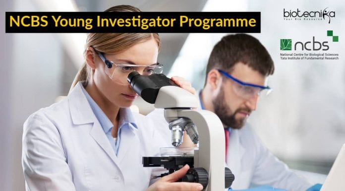 NCBS Young Investigator Programme