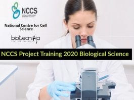 NCCS Project Training 2020