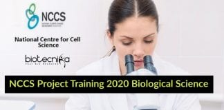 NCCS Project Training 2020
