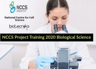 NCCS Project Training 2020