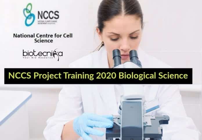 NCCS Project Training 2020