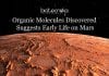 Curiosity Rover discovered thiophenes, organic molecules discovered on Mars