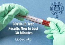 Oxford Scientists Coronavirus Test Results In Just 30 minutes! Oxford Scientists Coronavirus Test