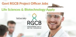 RGCB Jobs Latest