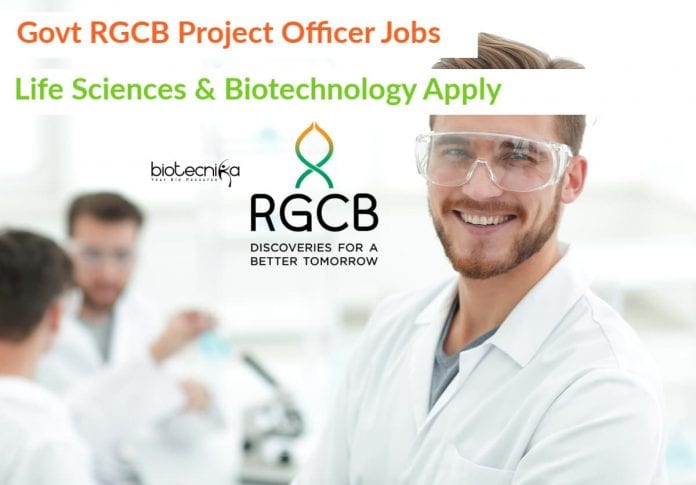 RGCB Jobs Latest