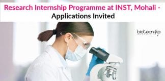 Research Internship Programme