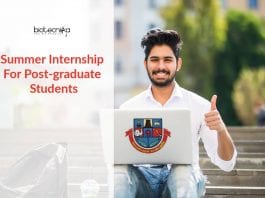 Summer Internship Life Science