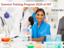 Summer Training Program 2020