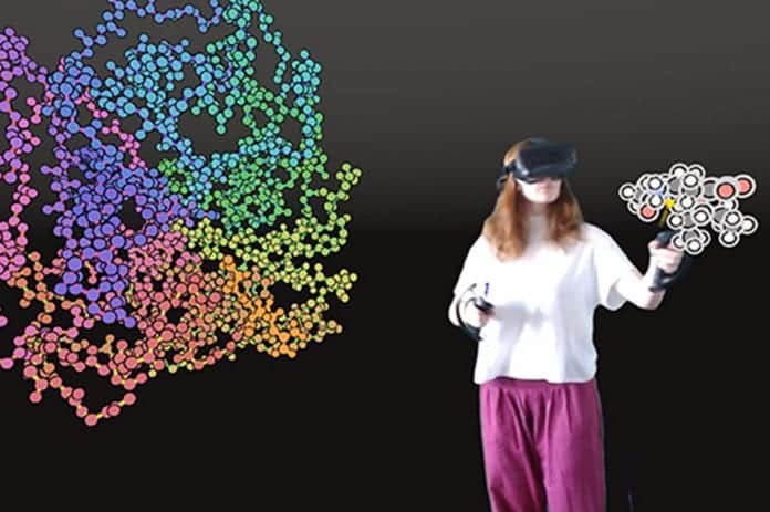 Virtual Reality for Designing Drugs