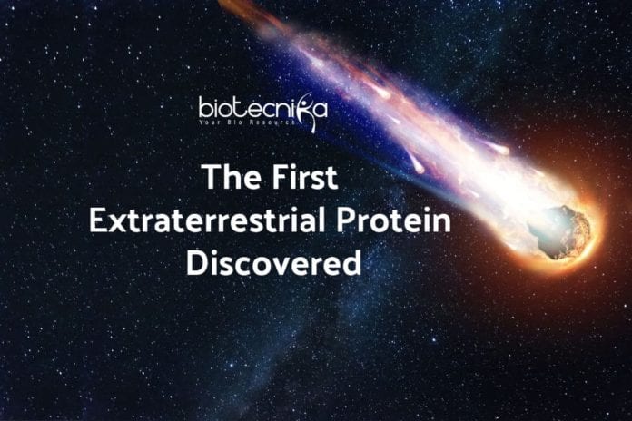 First Extraterrestrial Protein Discovered