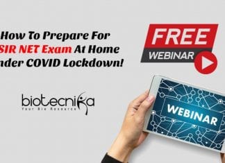 FREE Webinar : How To Prepare For CSIR NET Exam At Home – Under COVID Lockdown!