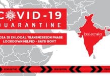 Coronavirus: India Is In Local Transmission Phase – Lockdown Helped, Says Govt coronavirus transmission phase in india
