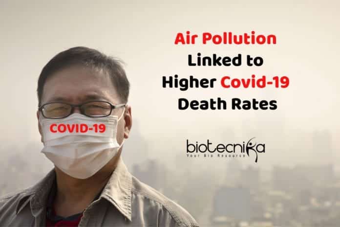 Air Pollution and Covid19 Deaths