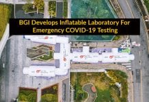 BGI Develops Inflatable P2 Laboratory for Emergency COVID-19 Testing BGI Develops Inflatable Laboratory