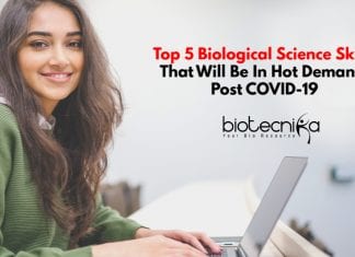 Top 5 Biological Science Skills / Course That Will Be In Hot Demand Post COVID-19 Biological Science Course