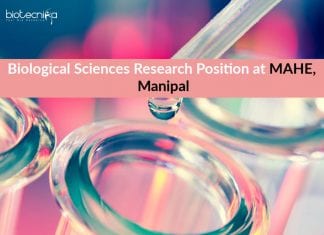 Biological Sciences Research Position