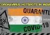 Coronavirus Hotspots in India
