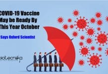 COVID-19 Vaccine Might Be Ready By This Year October – Says Oxford Scientist COVID-19 Vaccine Available By October