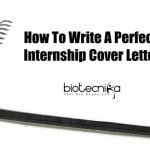 How To Write A Perfect Internship Cover