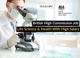 British High Commission Job – Life Science & Health With High Salary British High Commission Job