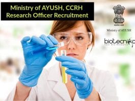 CCRH Ministry of AYUSH