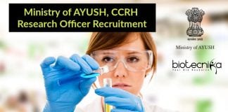 CCRH Ministry of AYUSH