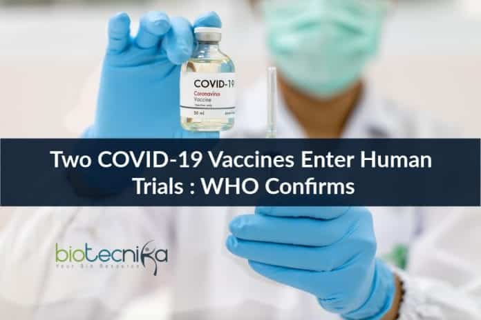 COVID-19 Vaccines Enter Human