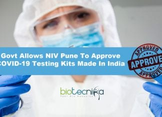Govt Allows NIV Pune To Approve COVID-19 Testing Kits Made In India COVID-19 testing kits made in India