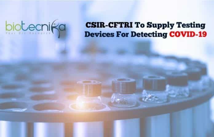 CSIR-CFTRI To Supply Testing Devices
