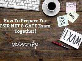 How To Prepare For CSIR NET & GATE Exam Together