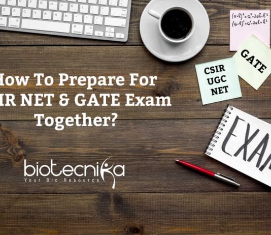 How To Prepare For CSIR NET & GATE Exam Together