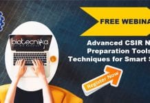 FREE Webinar: Advanced CSIR NET Preparation Tools & Techniques For Smart Students CSIR NET Preparation Tools