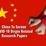 China to Screen COVID-19 publications