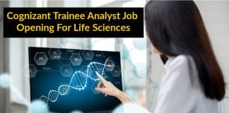 Cognizant Trainee Analyst