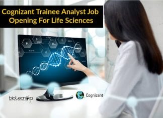 Cognizant Trainee Analyst Job Opening For Life Sciences Cognizant Trainee Analyst