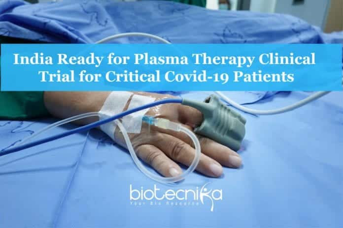 Covid19 Plasma Therapy in India