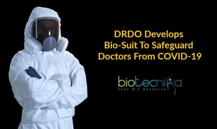 DRDO develops COVID-19 Suit