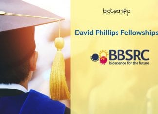 BBSRC Upto £1 million David Phillips Fellowship (DPF) 2020 David Phillips Fellowship (DPF)
