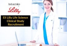 Eli Lilly Life Science Clinical Study Recruitment – Applications Invited Eli Lilly