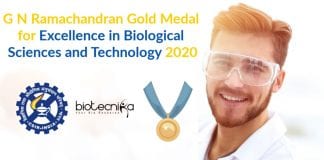 G N Ramachandran Gold