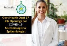 Updated: Govt Health Dept 17 Job Openings For COVID-19 Microbiologist & Epidemiologist Govt Health Dept